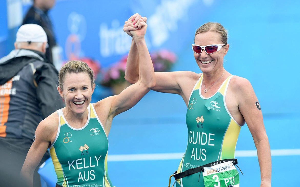 Para-triathlete Katie Kelly to race with Olympic medallist as her guide