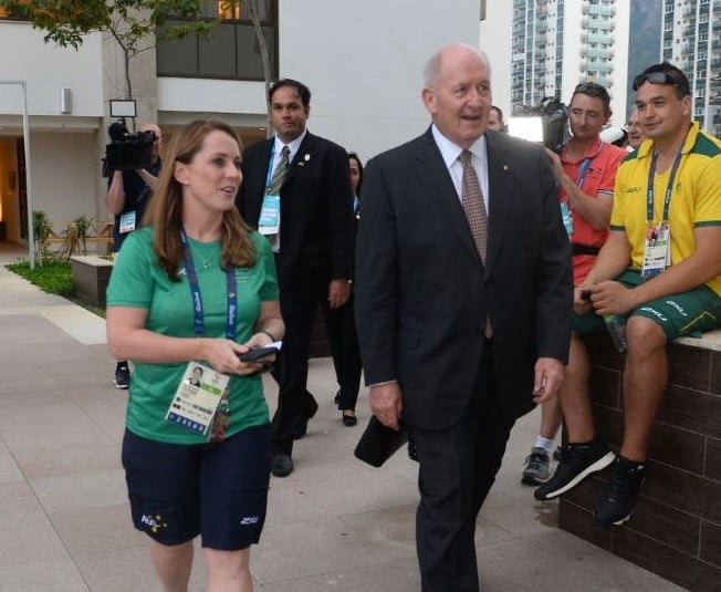 Governor General visits Australian Paralympians in Athletes’ Village