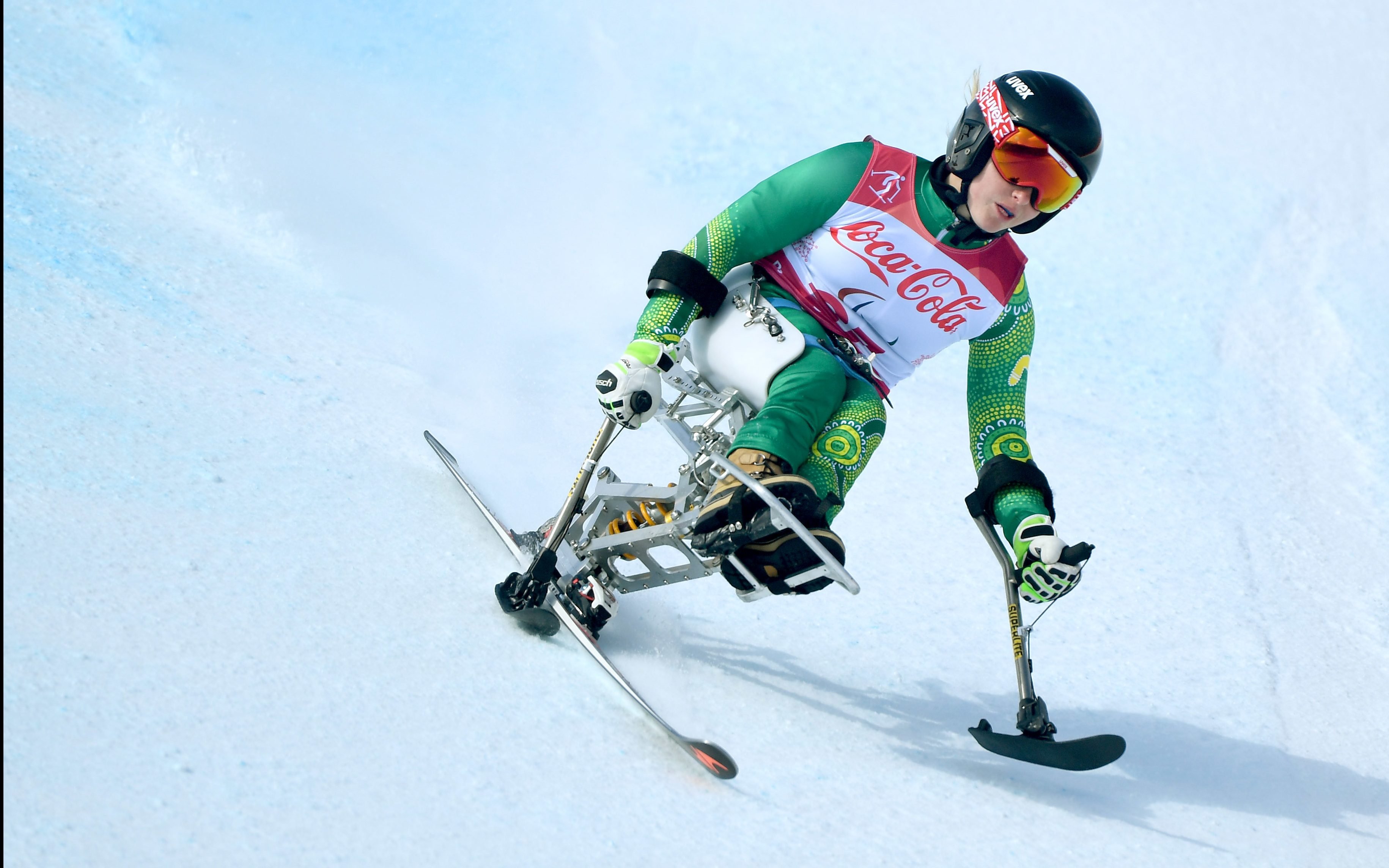 Pendergast gives her all in first Paralympic downhill race