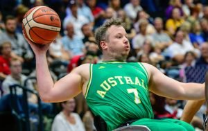 An image of Shaun Norris in action during Wheelchair Basketball