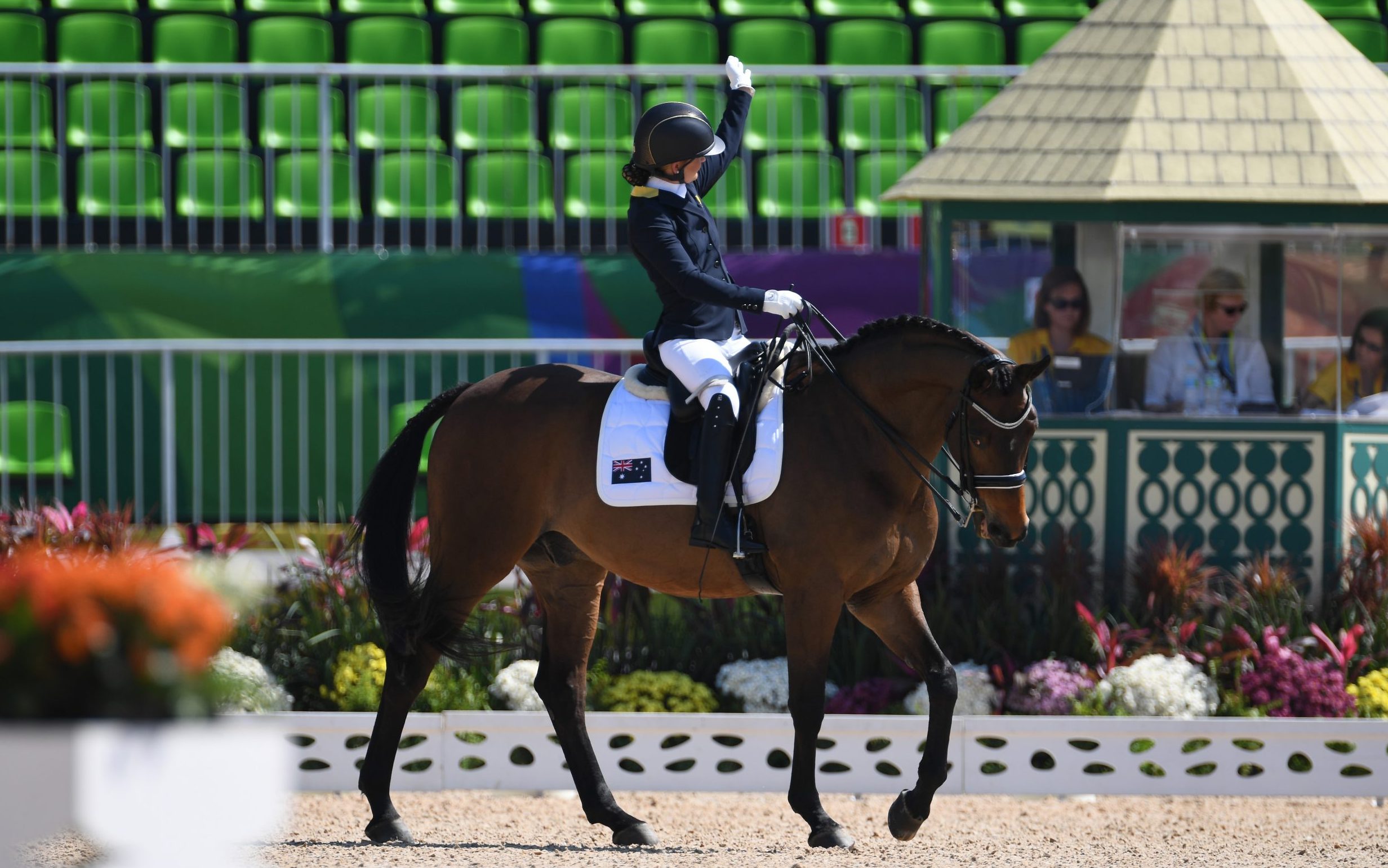 Para-equestrian athletes shine at Dressage Festival