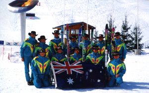Image of the 1992 Australian Paralympic Winter Games Team in Albertville