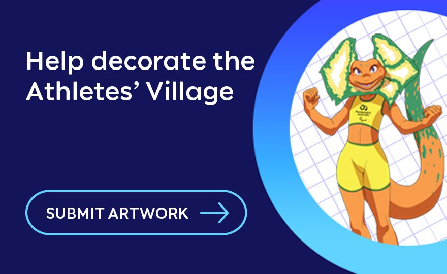  Help decorate the Athletes’ Village