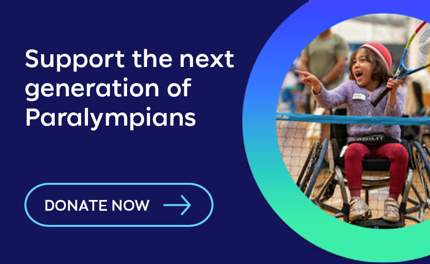 Support the next generation of Paralympians