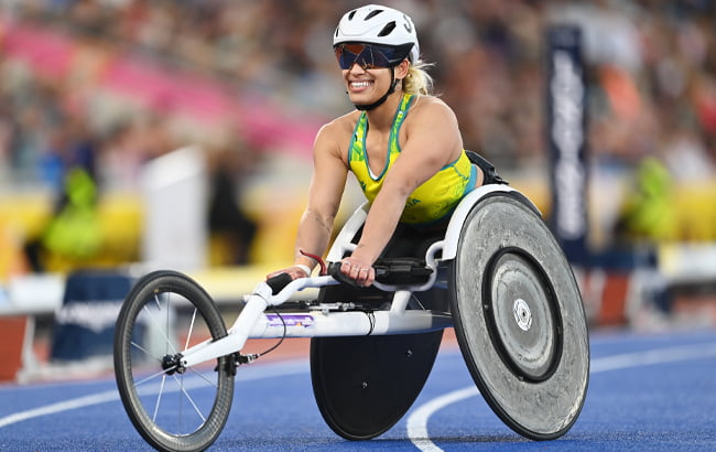 Australian Paralympian Madison de Rozario