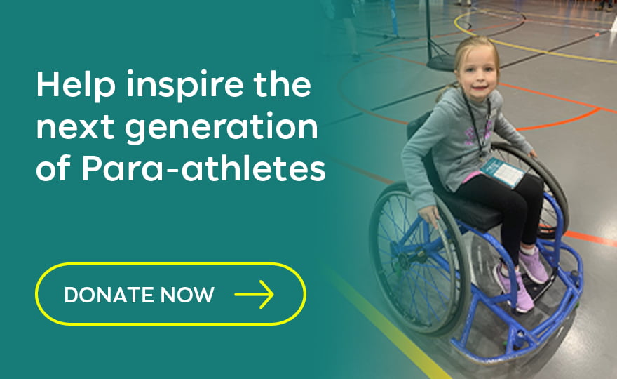 Help inspire the next generation of Para-athletes