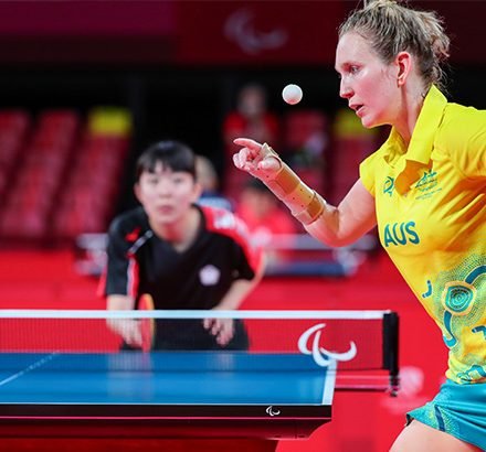 How Tapper Re-Discovered Her Love Of Table Tennis