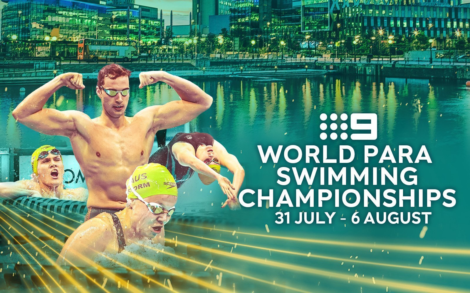 World Para-Swimming Championships Coverage On Nine Ready To Go